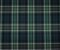 Green-White-Multi Poly Wool Plaid Shirting Woven Fabric By the Yard